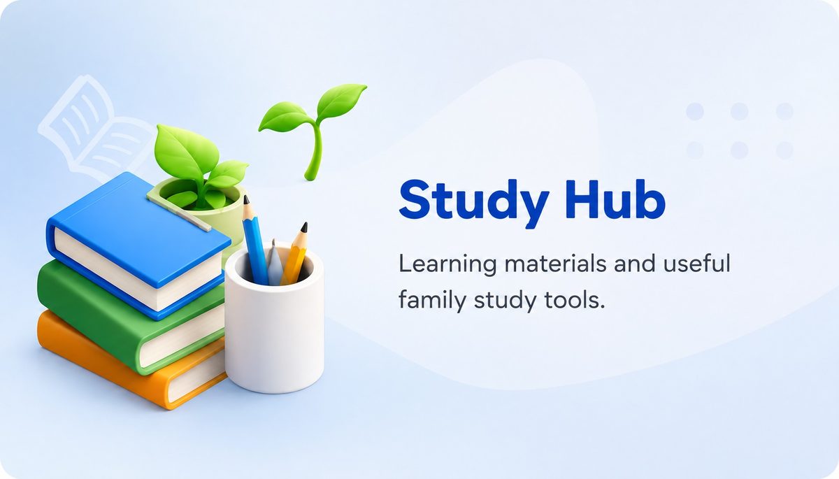 Study Hub - Learning materials and useful family study tools